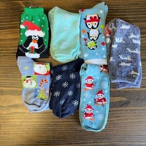 Winter/Christmas Women's Socks Bundle